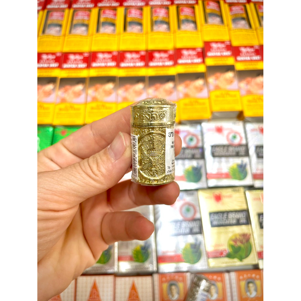 [1 Ống] hít thông mũi Jarungjit Inhalor 2g màu vàng