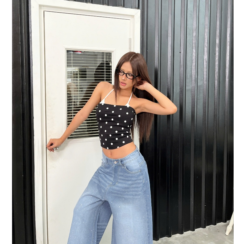 Áo quây chấm bi BICHAN - 𝐊𝐈𝐋𝐋 𝐒𝐘𝐒𝐓𝐄𝐌 | BigBuy360 - bigbuy360.vn