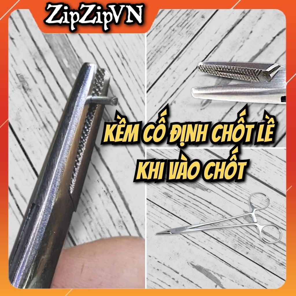 Kềm cố định chốt lề bật lửa Zippo khi vào chốt (HINGE PIN CRIMPING PLIERS)