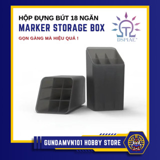  HỘP ĐỰNG BÚT 18 NGĂN DSPIAE BOX-8 MARKER STORAGE BOX - chứa bút sơn bút chì bút bi dụng cụ mô hình 