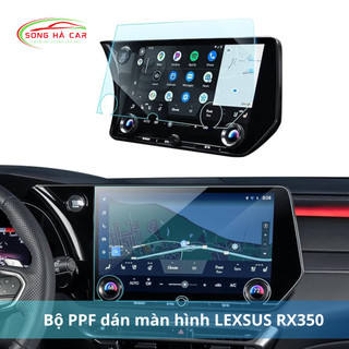 LEXUS miếng dán PPF bảo vệ màn hình giải trí, chống xước phục hồi vết xước dòng xe LEXUS