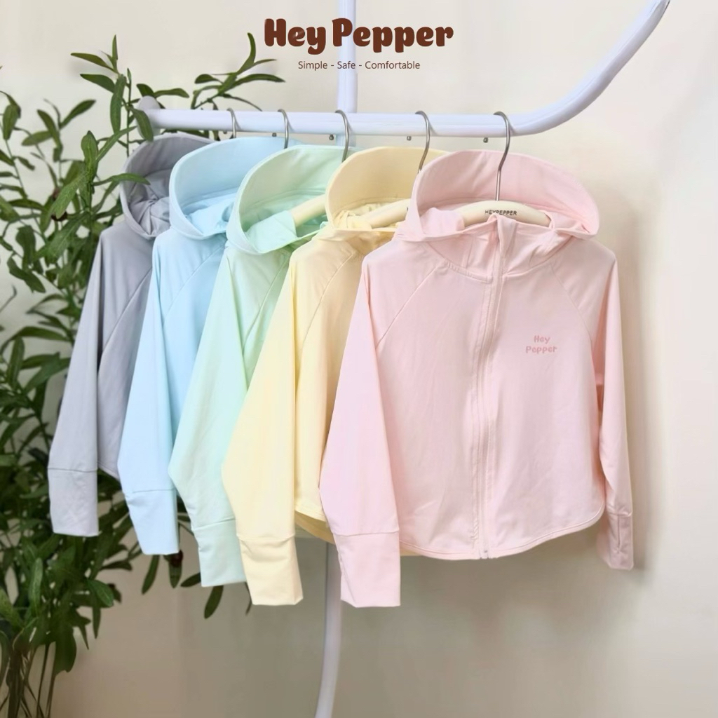 Áo Chống Nắng Cho Bé Trai Bé Gái UPF50+ , Chống Tia UV Dáng Xuông Vải Ice Cool Mát Lạnh từ 07kg - 40