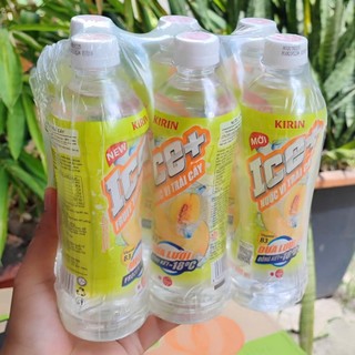Nước Trái Cây ICE Dưa Lưới Thùng 24 Chai 490 Ml