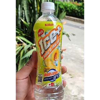 Nước Trái Cây ICE Dưa Lưới Thùng 24 Chai 490 Ml