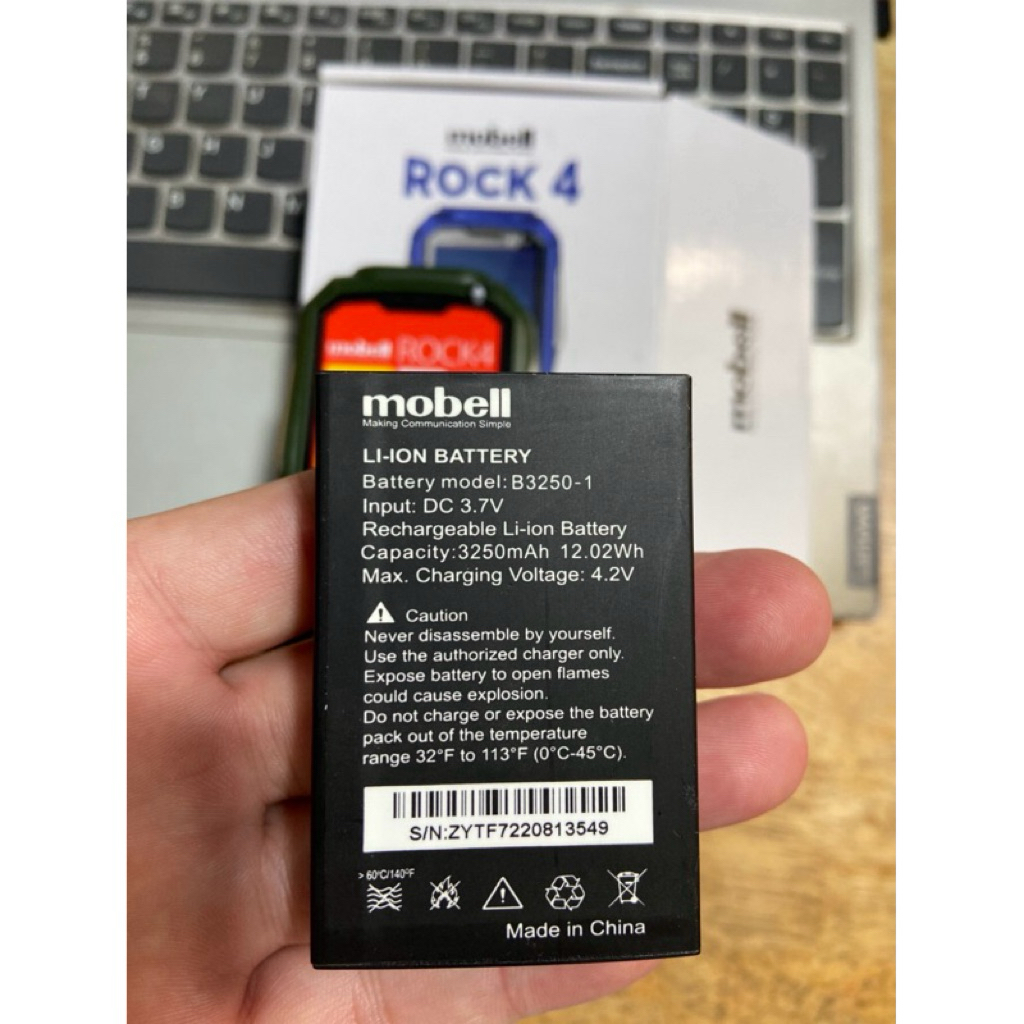 PIN THAY THẾ ROCK 4 ( MOBELL)