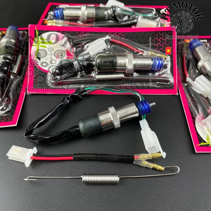 Bộ Stop Chân , Công Tắc Stop Đèn Sau Inox304 Kèm Đầy Đủ Phụ Kiện Lắp Dòng Wave ,Dream ,Future