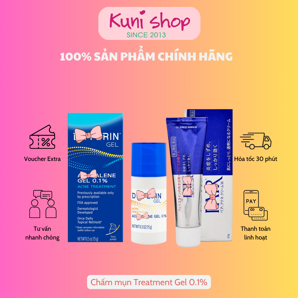 Chấm mụn Pair acne cream