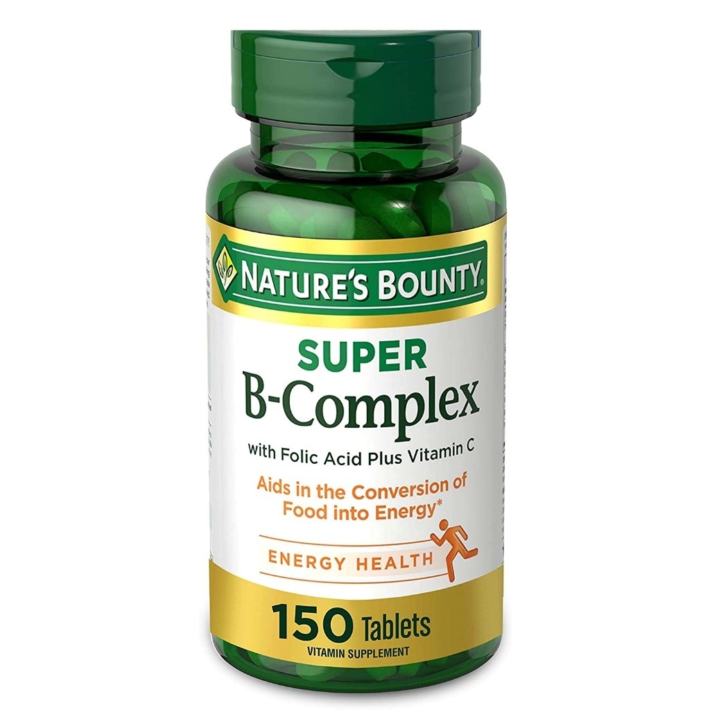 Viên uống Super B-Complex Nature’s Bounty [Hàng Mỹ]