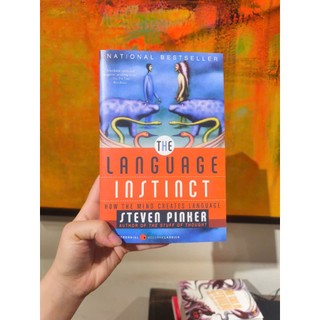 Sách - The Language Instinct: How the Mind Creates Language by Steven Pinker - Nonfiction /Science