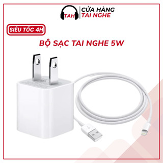Bộ Sạc PD 5W Không Làm Hư Pin Tai Nghe, Sạc Ổn Định, An Toàn