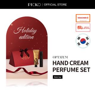 Set 1 Kem Dưỡng Da Tay Optatum Perfume Hand Cream 50ml (No.03) và 1 Xịt thơm Dress Perfume 8ml No.03