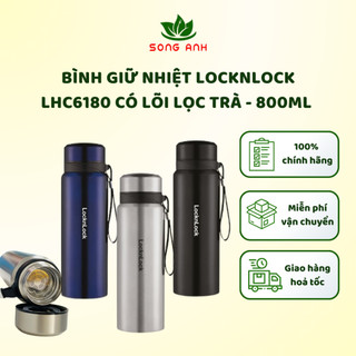 Bình giữ nhiệt LocknLock 800ml LHC6180 có lưới lọc trà tiện lợi