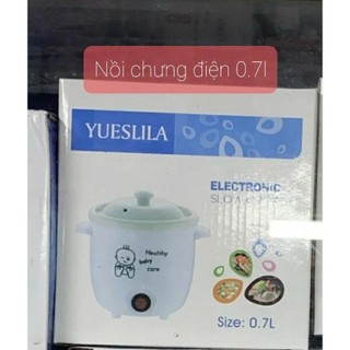 Nồi chưng yến, hầm, nấu cháo bằng điện 0.7l
