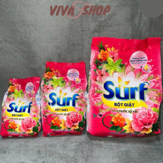  Bột Giặt SURF Hương Nước Xả Vải Ngát Hương Xuân Túi 380g~800g~2kg  Dùng Cho Cả Giặt Tay Và Máy  
