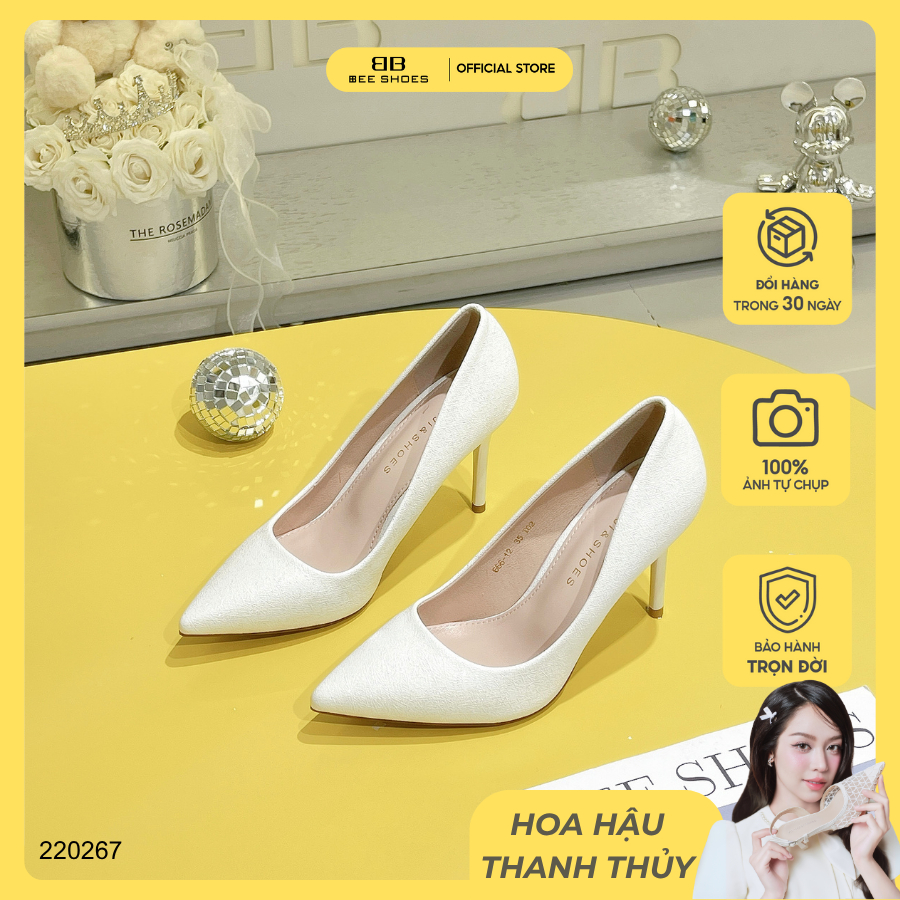Giày cao gót nữ BEE SHOES mũi nhọn gót 9cm - 220267