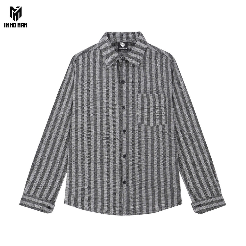 Áo Sơ Mi Nam Dài Tay Vải Cotton Phối Kẻ Sọc Nhiều Màu sắc Regular Fit From Rattan Menswear
