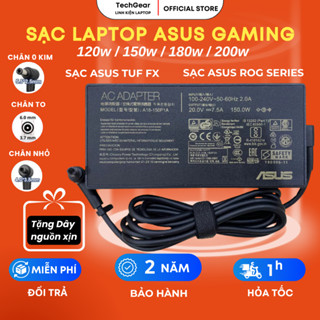 Sạc Laptop ASUS Gaming 120W/150W/180W, ASUS TUF GAMING, ASUS ROG Zephyrus, SẠC ASUS ROG Strix, TUF Dash BẢO HÀNH 2 NĂM