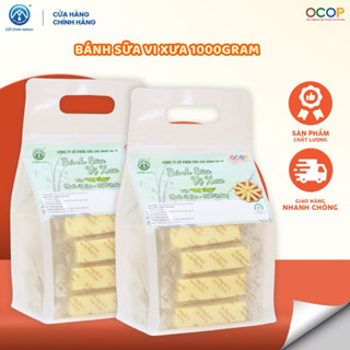 Combo 1kg bánh sữa ba vì vị xưa SỮA CHỊ VÀNG OFFICIAL