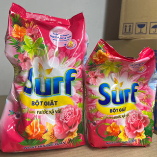  Bột Giặt SURF Hương Nước Xả Vải Túi 380g | 800g | 2Kg Ngát Hương Xuân 