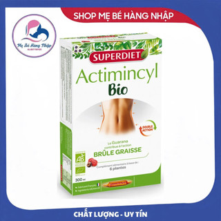 Nước uống giảm cân Superdiet ACTIMINCYL BIO an toàn (hộp 20 ống)
