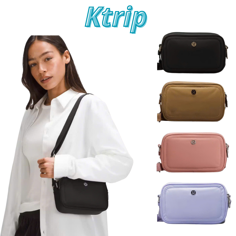 Túi Đeo Chéo 3 ngăn LULULEMON CROSSBODY CAMERA BAG 2L Chống Nước Kháng Bụi Thời Trang- Bảo Hành 12 tháng