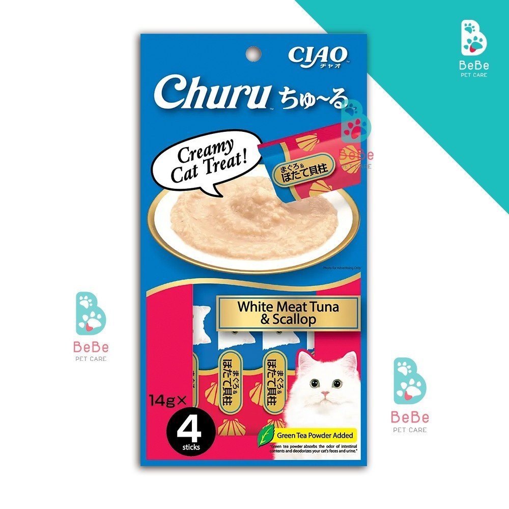 Súp thưởng CIAO CHURU Thơm Ngon Cho Mèo Mọi Lứa Tuổi