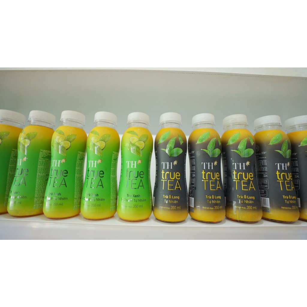 Lốc 6 Chai Trà Vị Chanh - Ô Long hương vị tự nhiên TH true TEA