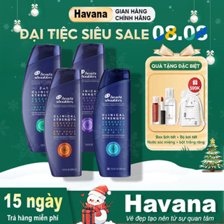 Dầu Gội Ngăn Ngừa Gàu Head & Shoulders Clinical Strength 400ml - Hàng Mỹ