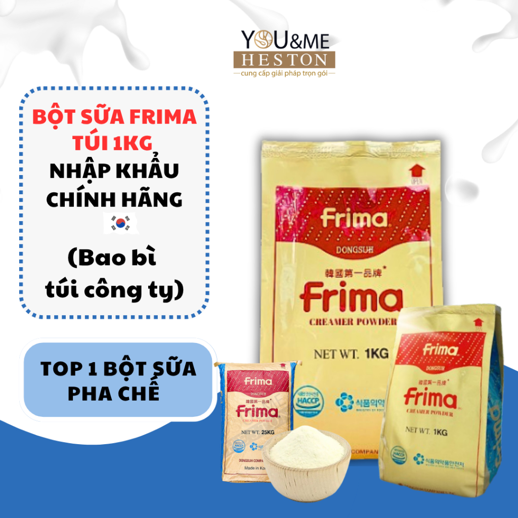 Bột sữa Frima Hàn Quốc túi 1KG nhập khẩu