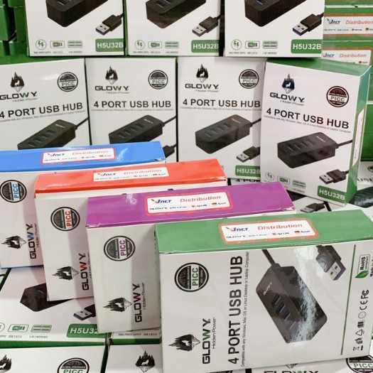 HUB chia cổng USB 3.0 GLOWY - Sản phẩm chính hãng - Bảo hành 1 năm !!! | BigBuy360 - bigbuy360.vn