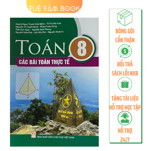 Sách - Toán 8 các bài toán thực tế (GD)