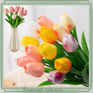 Sỉ 5 bông💕 Hoa giả hoa tulip nhiều màu cao cấp, hoa giả trang trí phòng phụ kiện chụp ảnh