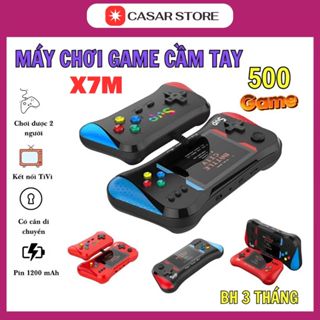 Máy Chơi Game Cầm Tay X7M - Hơn 500 Game Màn Hình HD Phiên Bản Mới Nhất 2025