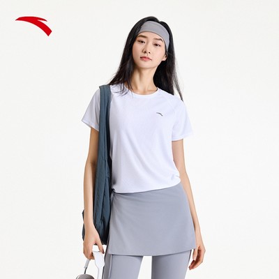 ANTA Nữ Training Áo thun T-Shirt Tee Chạy Bộ Pickleball Badminton Tennis SIêu Mỏng, Nhẹ Thoáng Mát 9625B7121