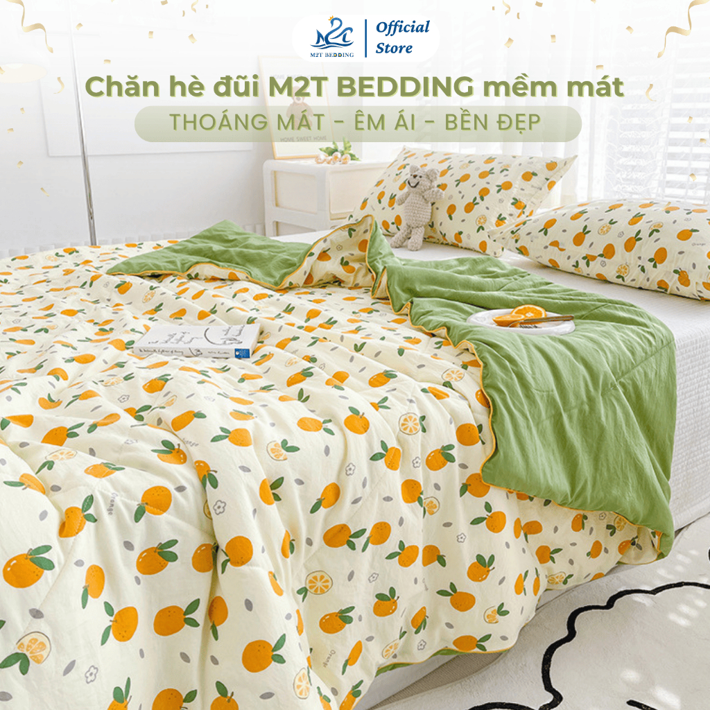 Chăn đũi M2T BEDDING mềm mát kích thước 2mx2m3