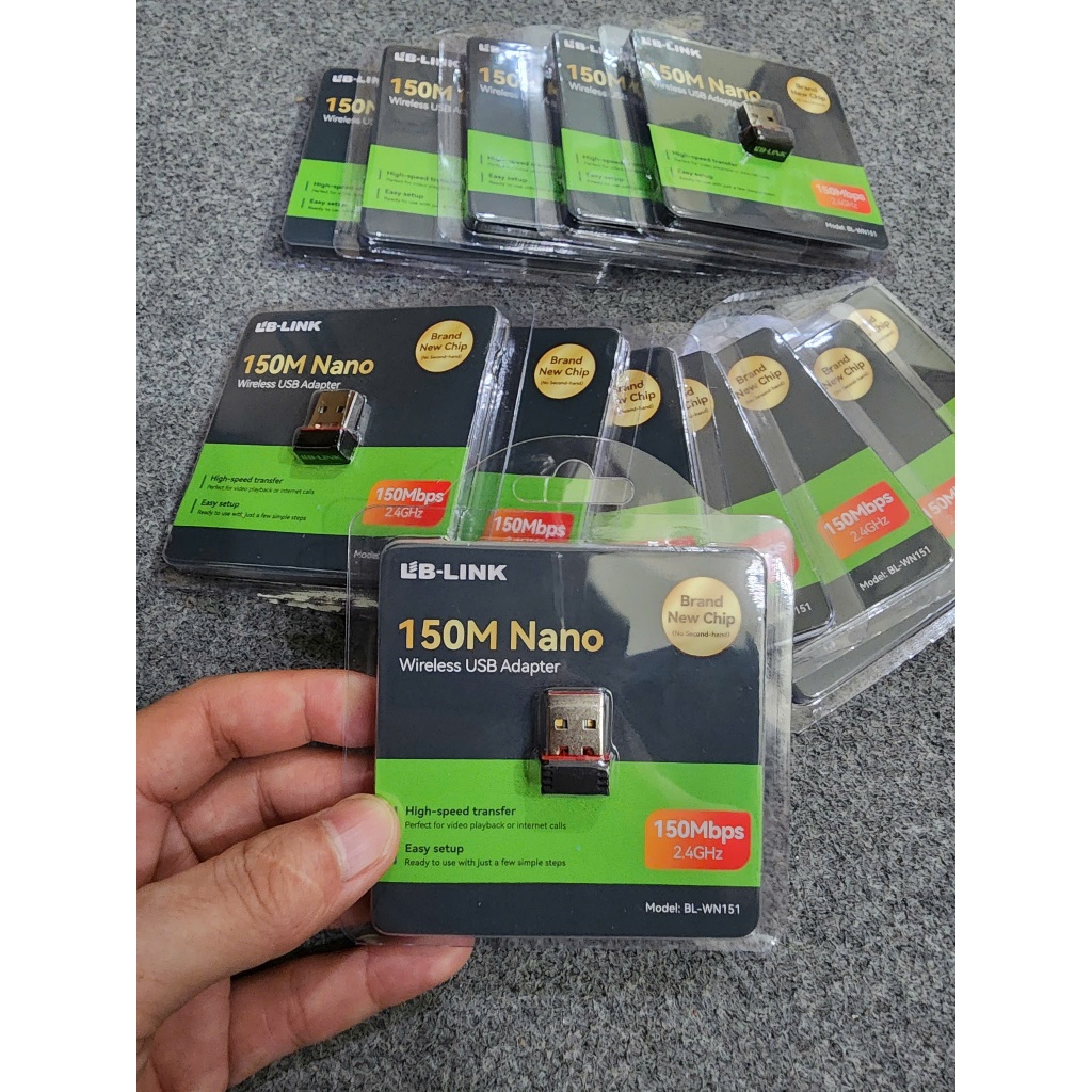 [Giá rẻ nhất] USB Thu Wifi có râu LB Link BL- WN155A, bảo hành 2 năm - chính hãng