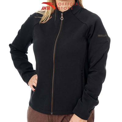 ANTA Nữ Training Áo khoác thể thao Knitted Track Top 1624C7710S