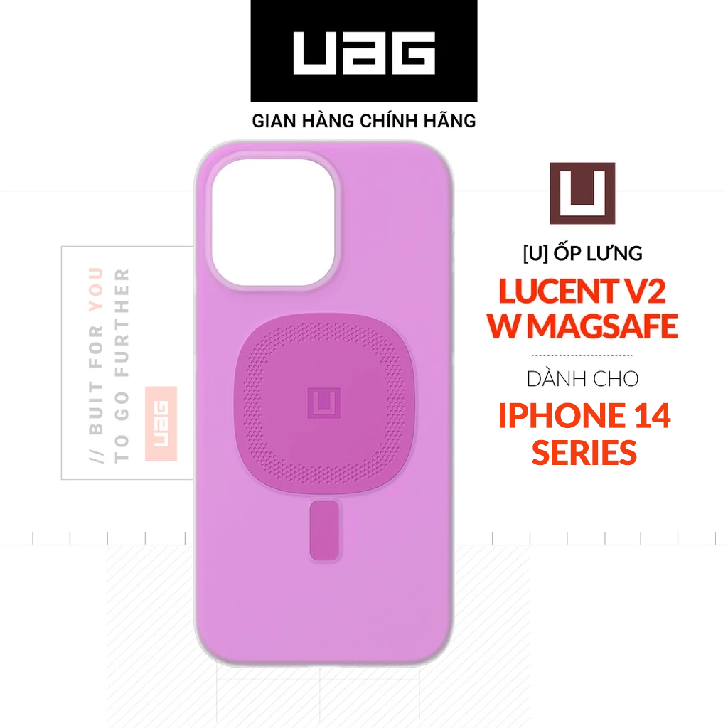 (THANH LÝ) Ốp Lưng UAG LUCENT V2 W Magsafe Cho iPhone 14 Pro Max | iphone 14 Pro | iphone 14 Plus | iphone 14