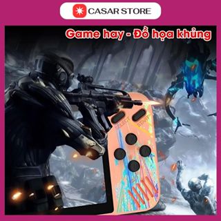 Máy chơi game cầm tay M8 - Bản new 2025 - Với 500 Game siêu hot - Màn hình nét tinh xảo - Không lặp lại game
