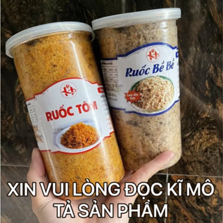 ruốc tôm thịt🦐ruốc thịt heo🐷ruốc bề bề🦞ruốc cá hồi🐟ruốc cá thu🐠ruốc hàu🦪 ruốc nấm hương🍄CỰC NGON 500gr