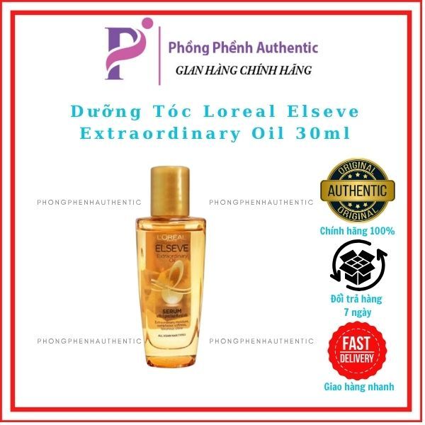 Dầu Dưỡng Tóc Elseve Extraordinary Oil Serum 30ml