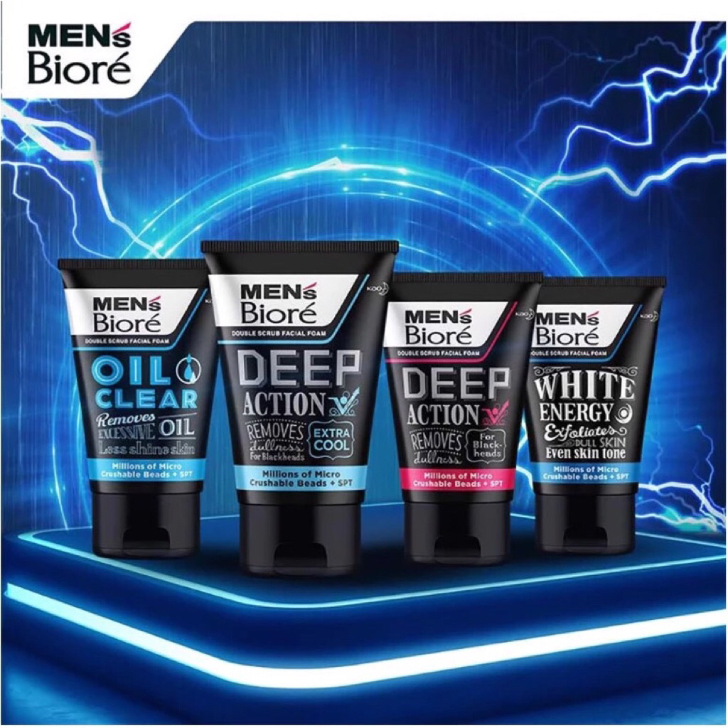 Sữa rửa mặt Biore Men 100g