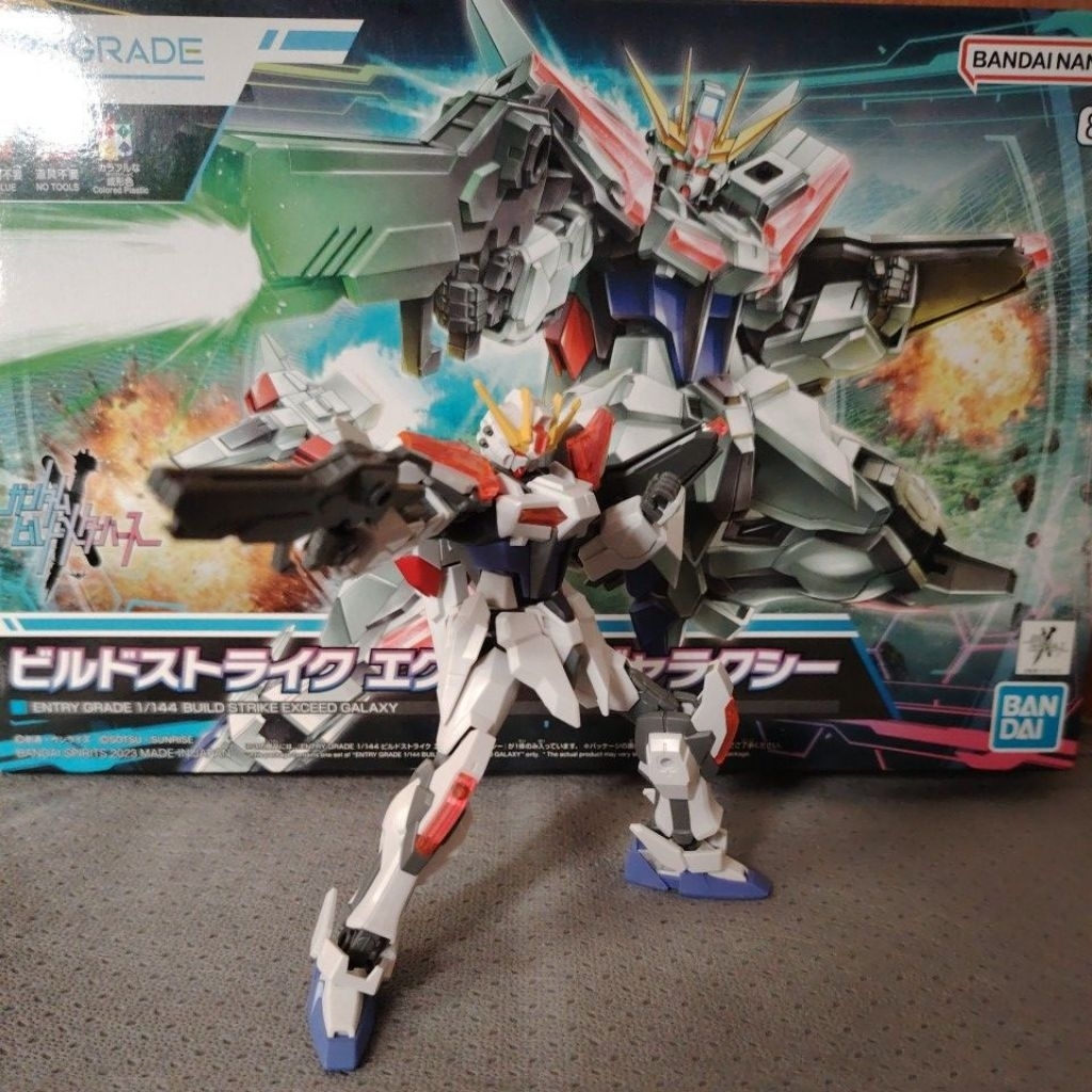 (Bandai) Mô hình bandai EG Build Strike Exceed Galaxy (2nd)