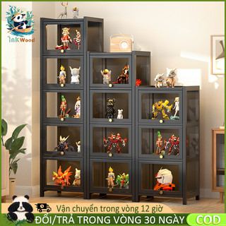 【Bảo hành trọn đời Tủ trưng bày mô hình kệ trưng bày acrylic tủ lưu trữ kính trong suốt tủ trưng bày sưu tầm 