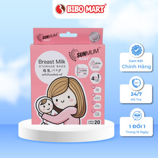 Túi trữ sữa mẹ Sunmum 250ml (20 chiếc/hộp) - Bibo Mart