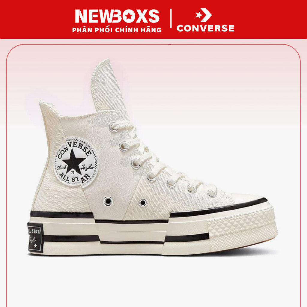 Giày Converse Chuck 70 Plus White - A00915C, Converse Chính Hãng, Giầy Học Sinh Basic, Cá Tính