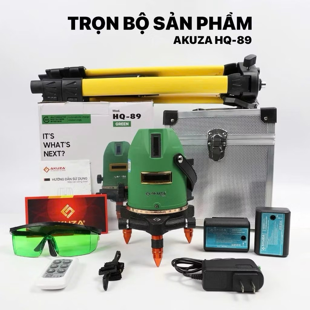 {Chính hãng} Máy bắn cốt Laser AKUZA HQ-89 siêu sáng đế xoay 360 độ phiên bản 2024