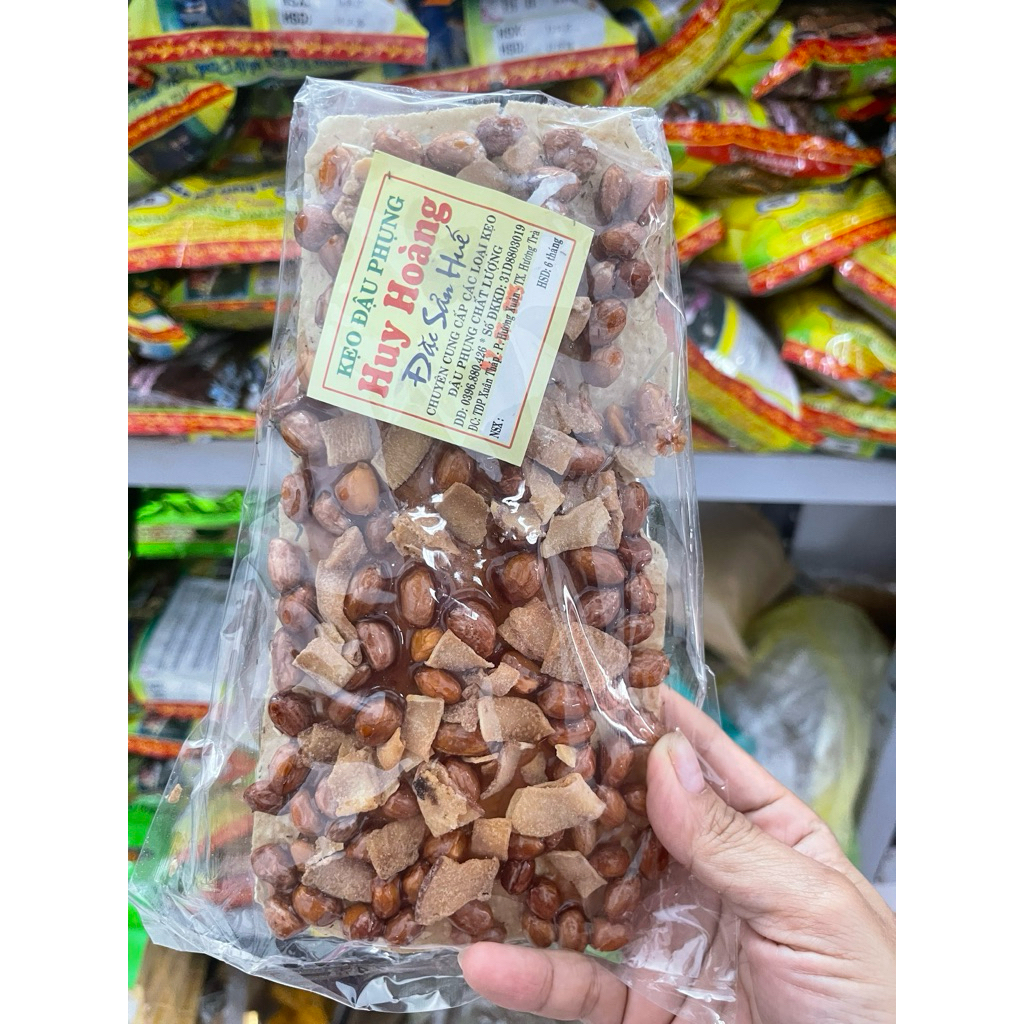 Kẹo đậu phụng Huế combo 10 miếng to
