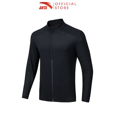 ANTA Nam Elite Training Áo khoác thể thao len Knitted Track Top 1524C7713