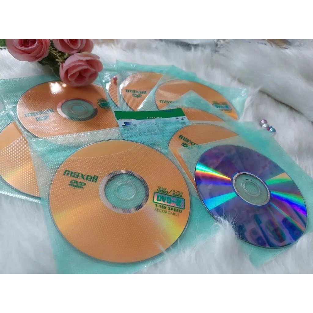 ĐĨA TRẮNG CD-R / DVD-R KÈM TÚI XỐP ĐỰNG